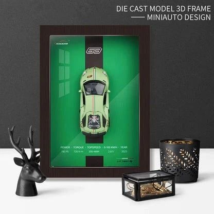 3D Display Frame 1:32 Lamborghini Aventador Diecast Model