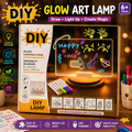 DIY LED Acrylic Writing Board Lamp – Creative Glow Board