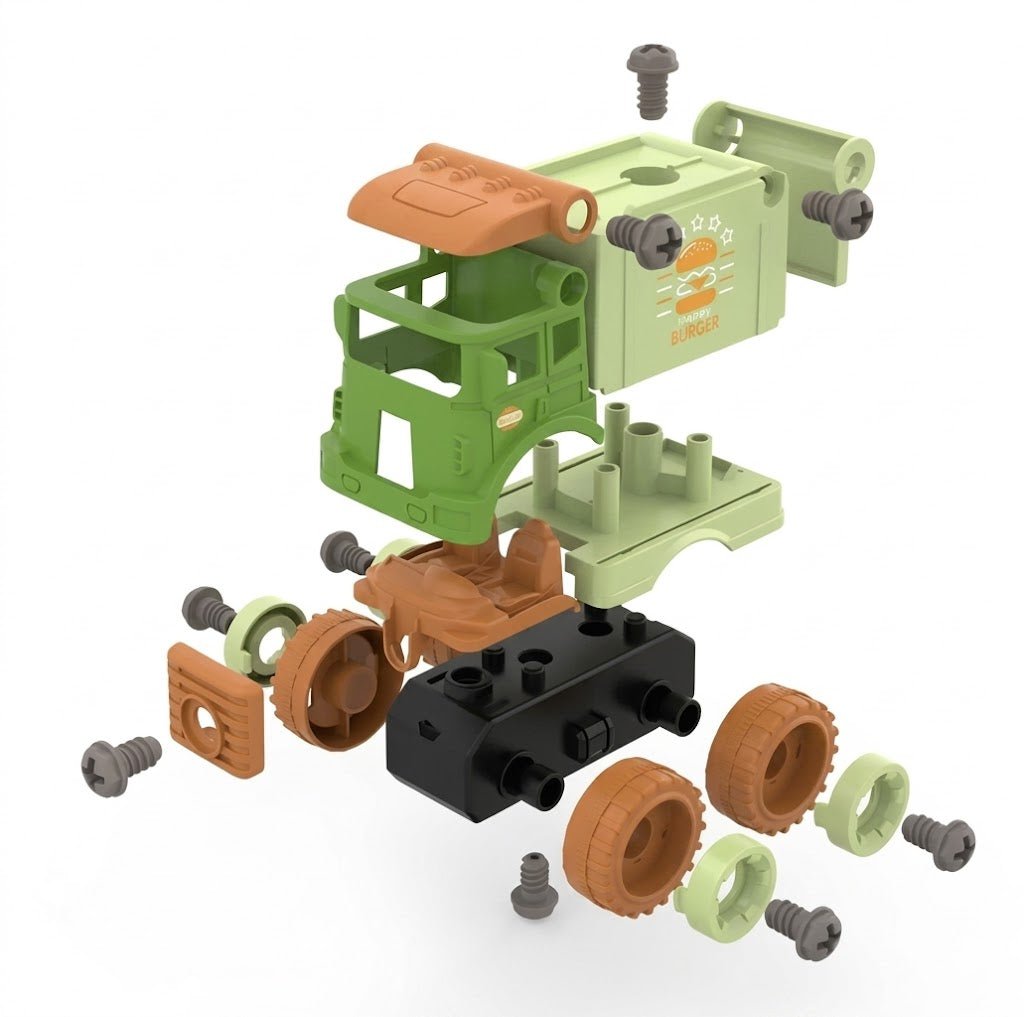 DIY Take-Apart Vehicle Set – Build & Play Mini Cars with Tools