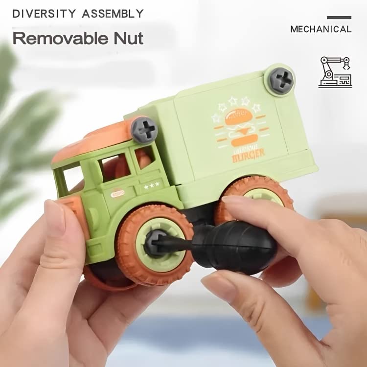 DIY Take-Apart Vehicle Set – Build & Play Mini Cars with Tools