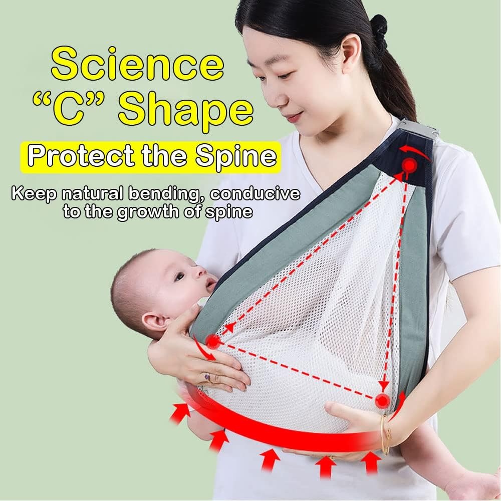 Comfortable Baby Carrier With Ergonomic Support