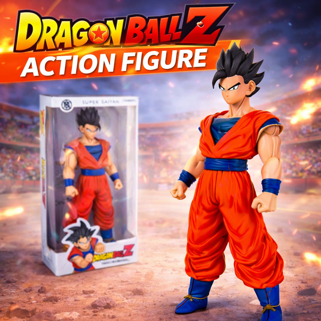 Dragon Ball Z Super Saiyan Action Figure – 1 Ft+ Large Collectible Figure