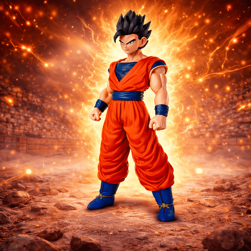 Dragon Ball Z Super Saiyan Action Figure – 1 Ft+ Large Collectible Figure