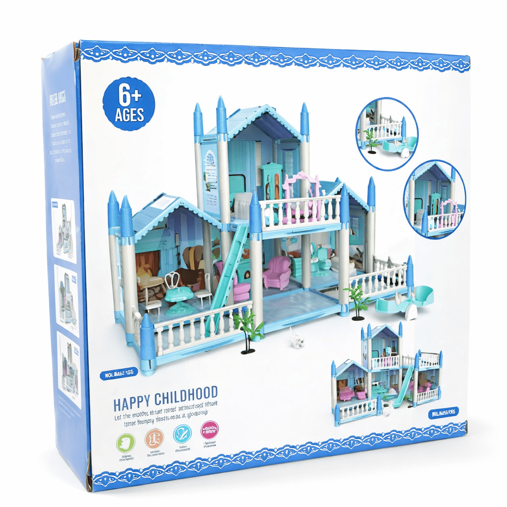 Dream Castle Dollhouse Villa 🏰✨