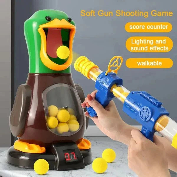 Duck Target Shooting Game with Moving Duck & LED Scoreboard