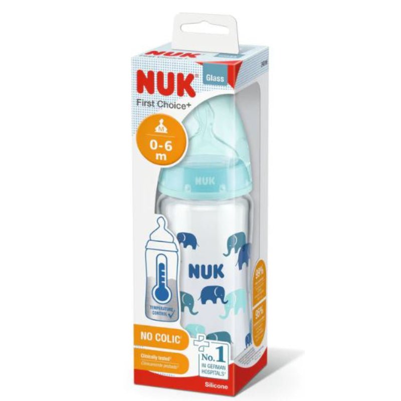 Eco-Friendly 240ML Glass Baby Feeder