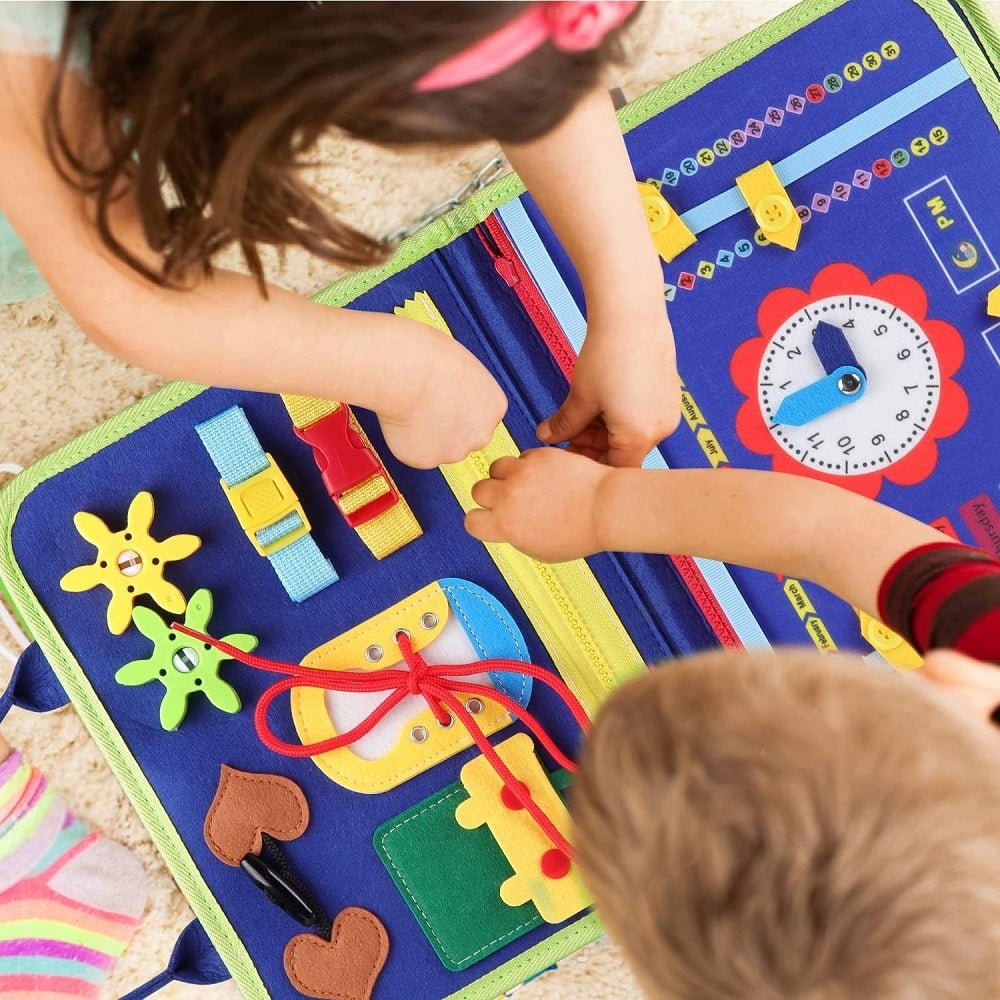 Educational Montessori Activity Busy Book | Large Size