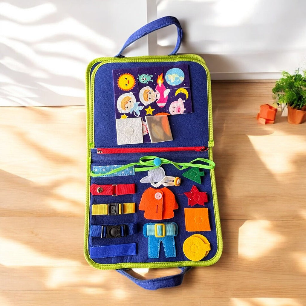 Educational Montessori Activity Busy Book | Large Size
