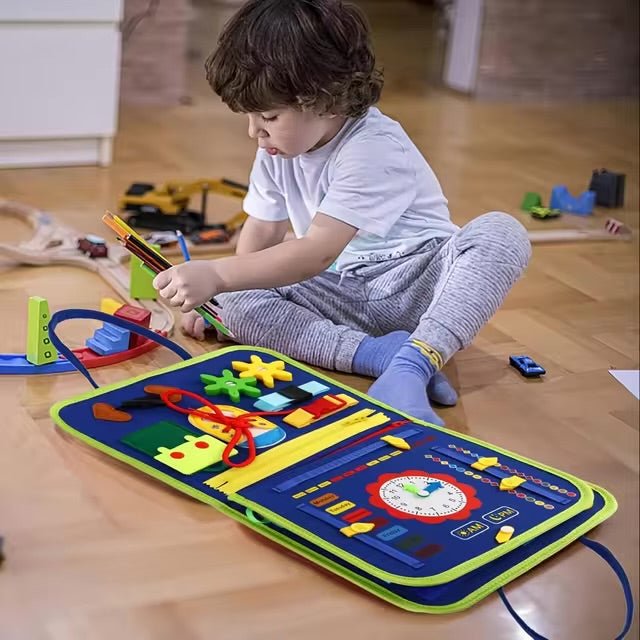 Educational Montessori Activity Busy Book | Large Size