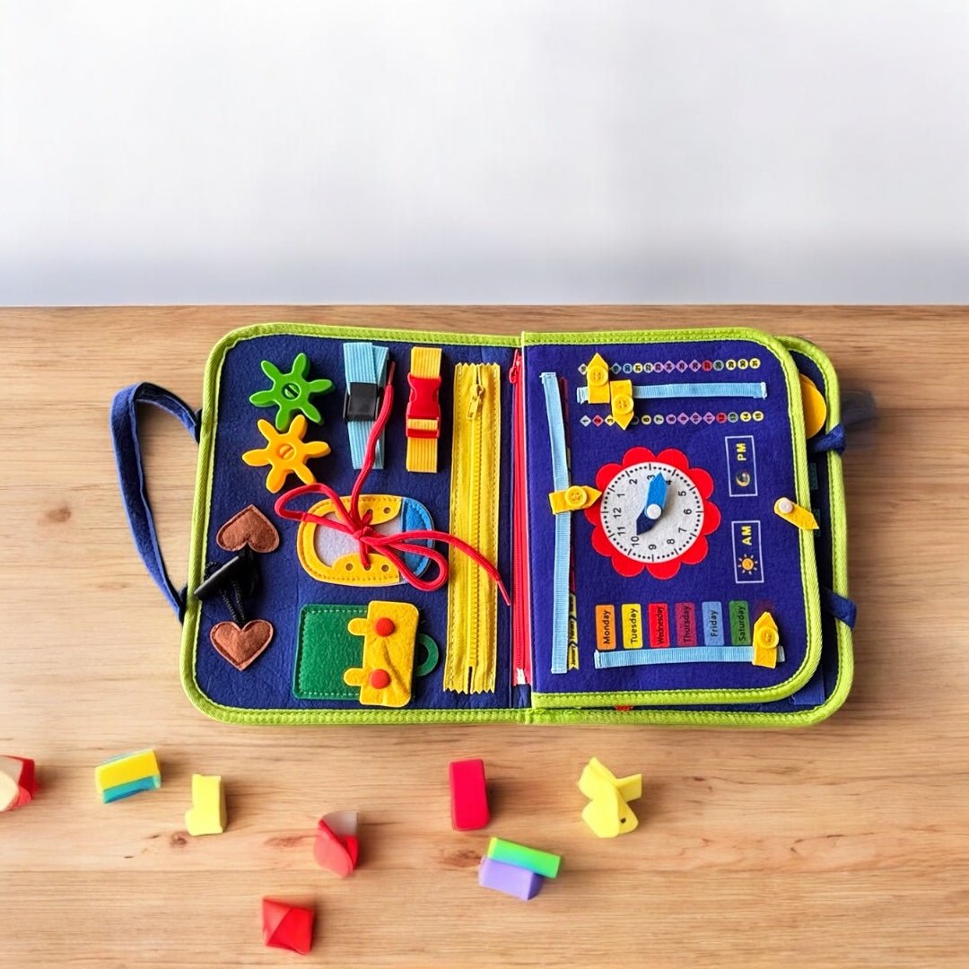 Educational Montessori Activity Busy Book | Large Size