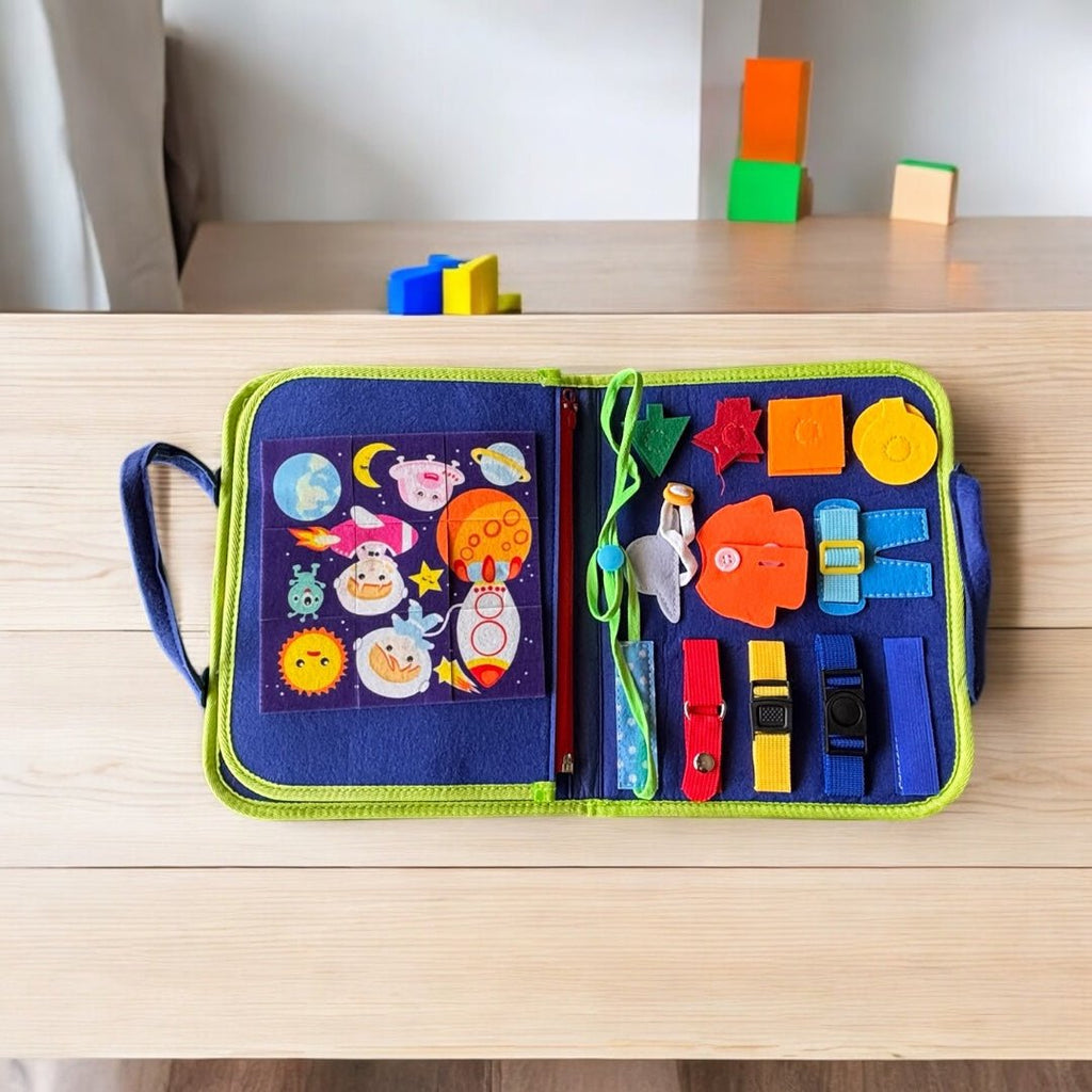 Educational Montessori Activity Busy Book | Large Size