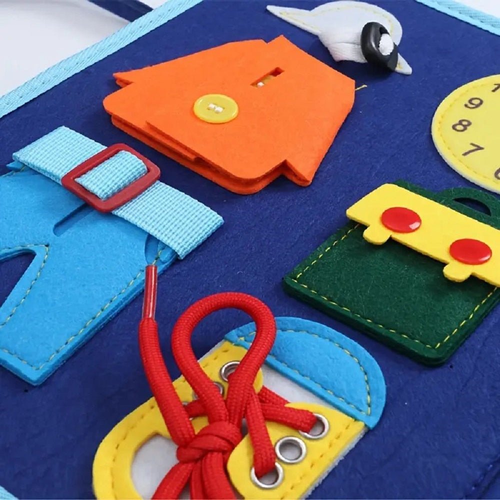 Educational Montessori Activity Busy Book | Large Size