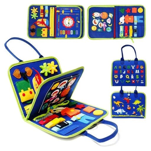 Educational Montessori Activity Busy Book | Large Size