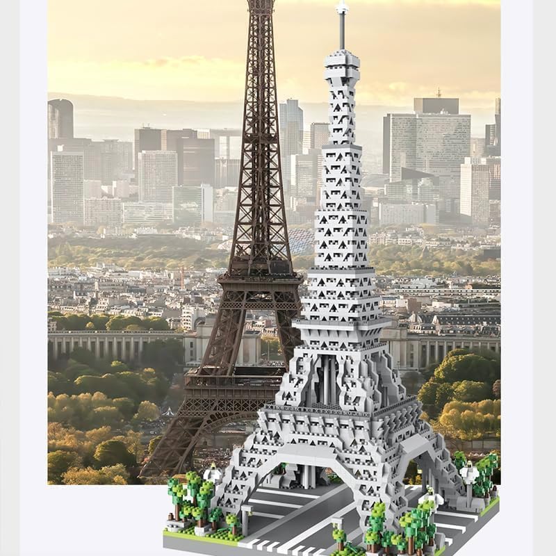 Eiffel Tower Building Blocks Set – 3000+ Pcs Masterpiece Kit