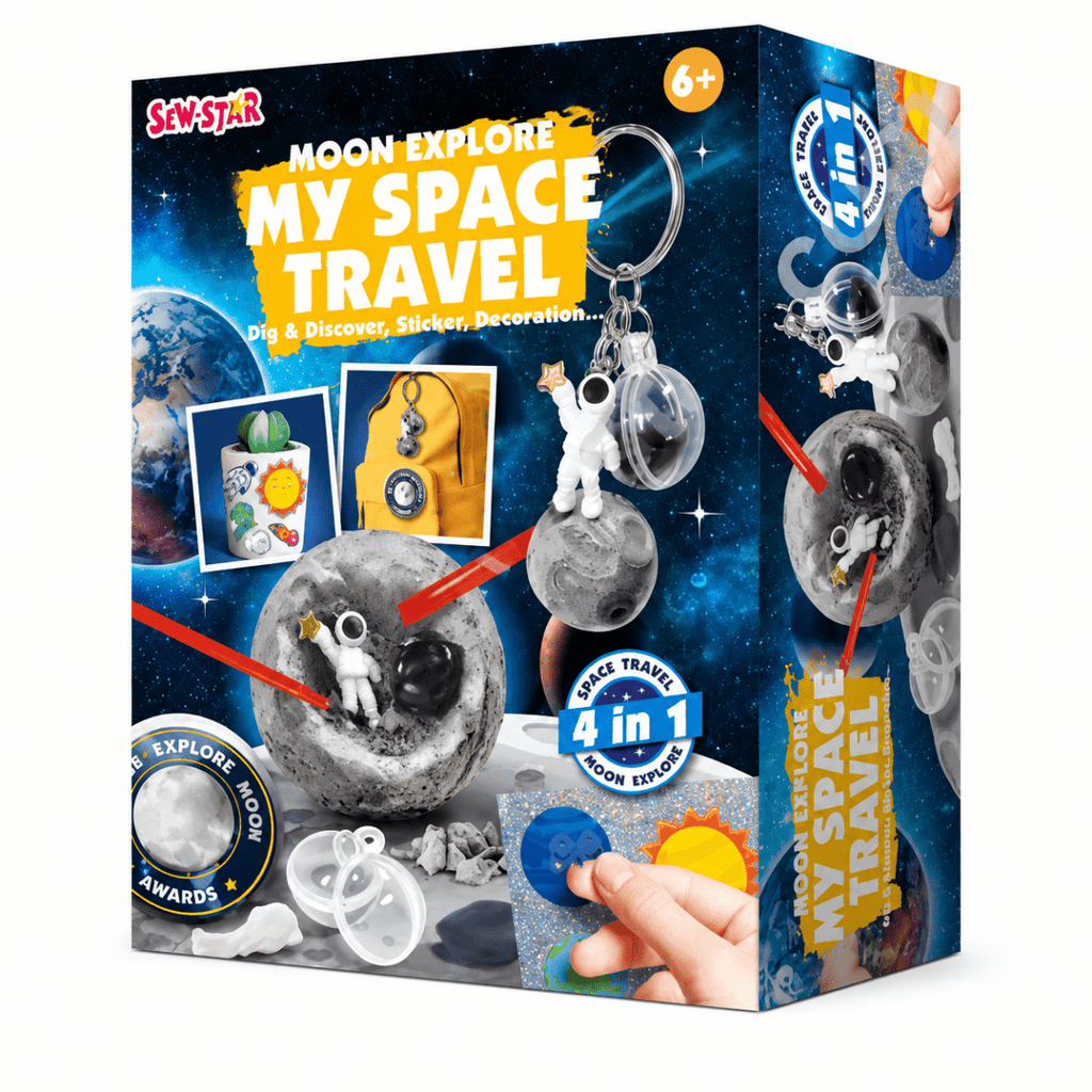 4-in-1 Sew Star Moon Explore – My Space Travel Creative Discovery Kit