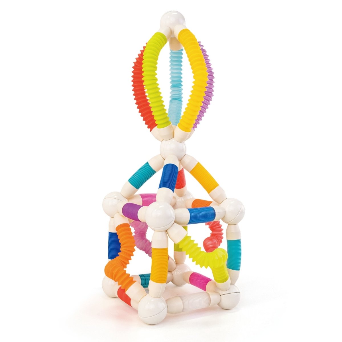🧲 Flexible Stretchable Pop Tube Magnetic Sticks Building Set – Creative STEM Toy