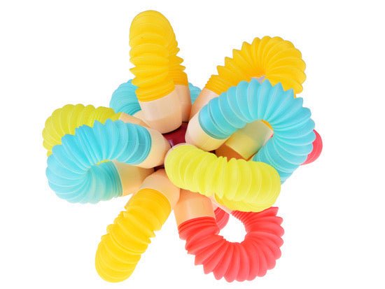 🧲 Flexible Stretchable Pop Tube Magnetic Sticks Building Set – Creative STEM Toy