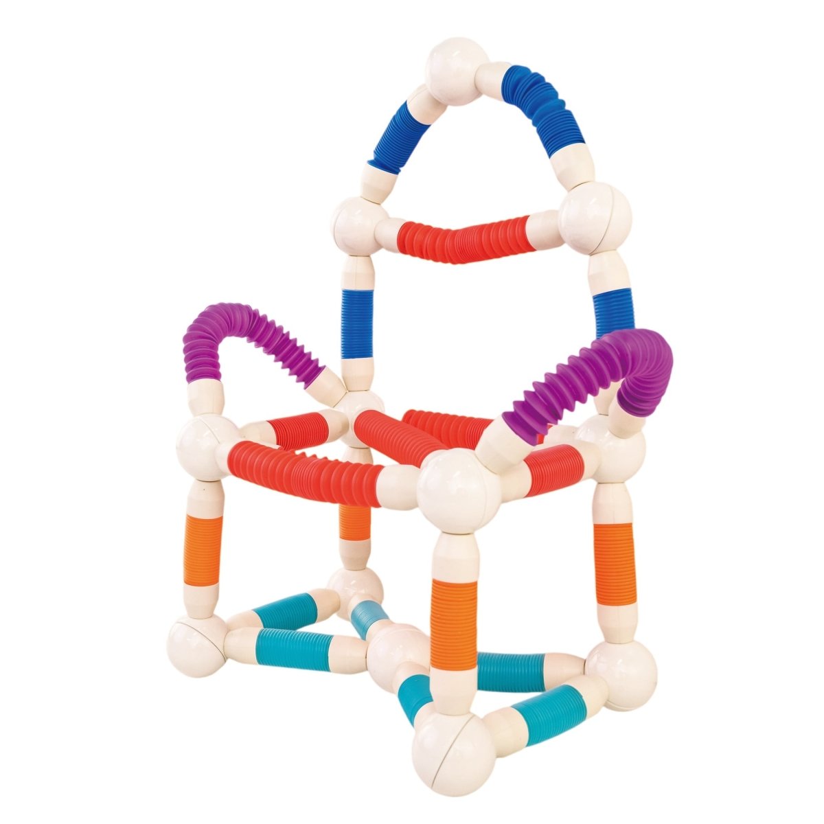 🧲 Flexible Stretchable Pop Tube Magnetic Sticks Building Set – Creative STEM Toy