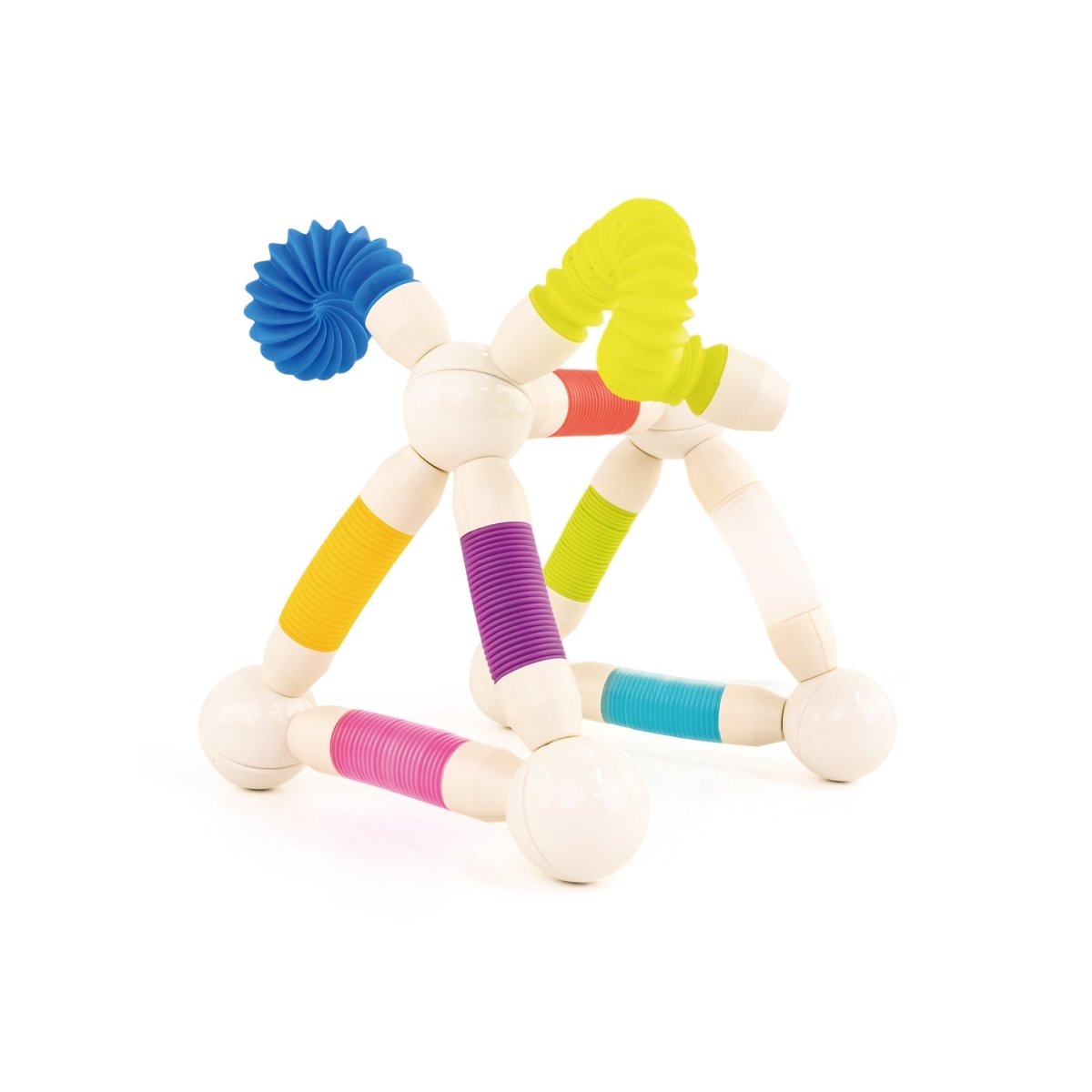🧲 Flexible Stretchable Pop Tube Magnetic Sticks Building Set – Creative STEM Toy