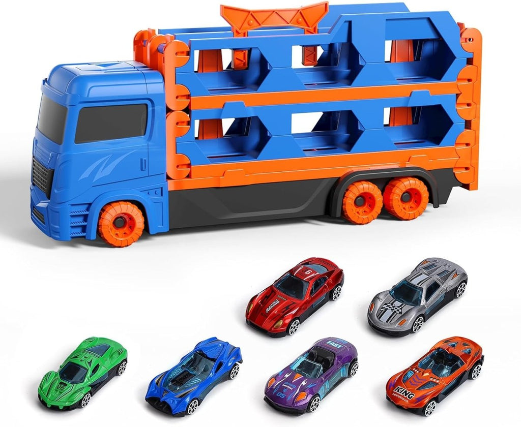 5Ft+ Long Foldable Transport Truck with Race Track