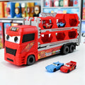🚚💥 Foldable Transport Truck Toy with Car Ejection Launcher