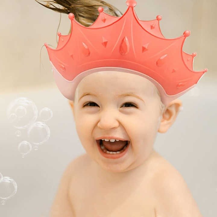 Gentle Baby Shower Cap for Happy Bath Time