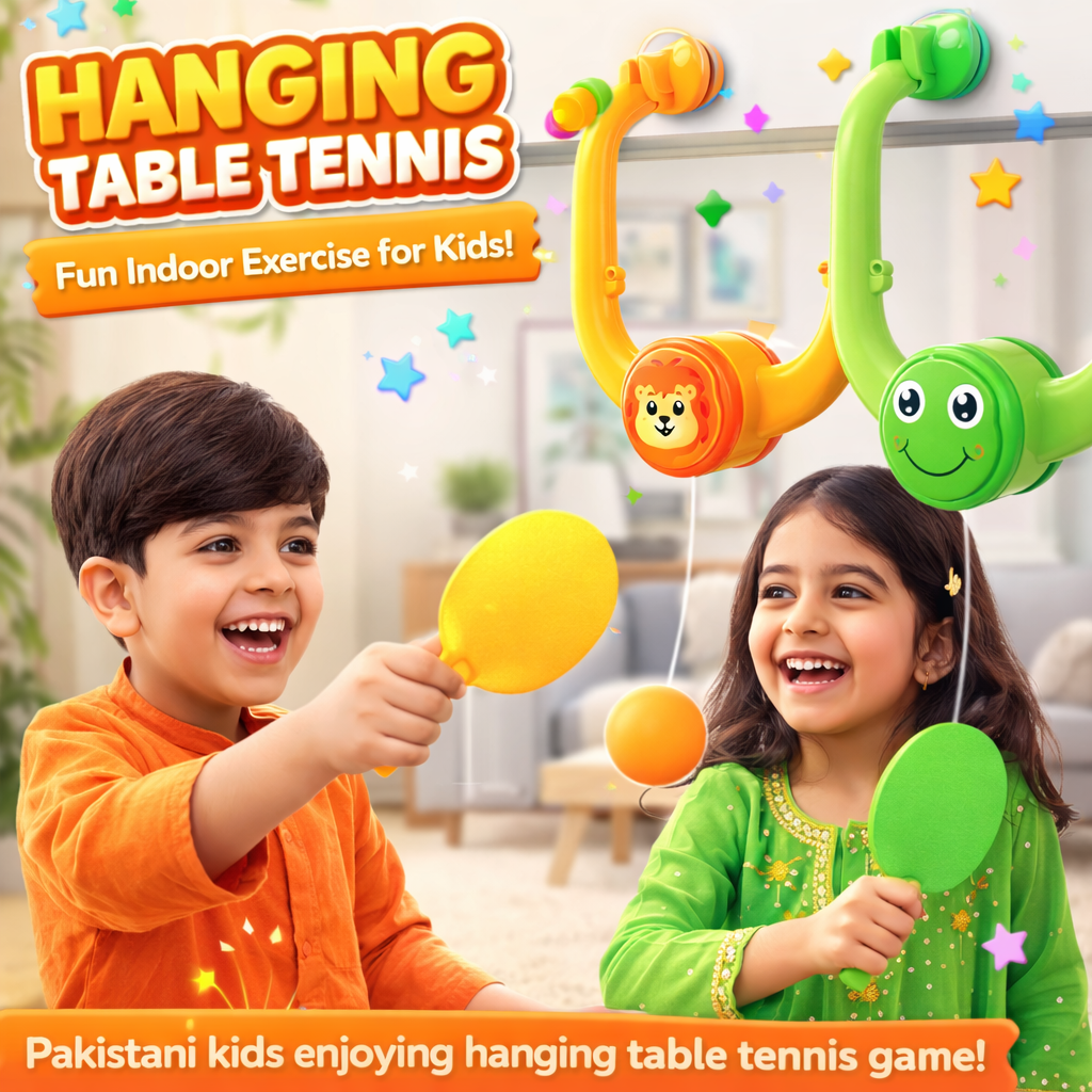 Hanging Table Tennis Portable Paddles Game- 1 & 2 player