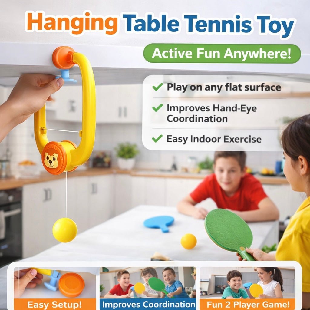 Hanging Table Tennis Portable Paddles Game- 1 & 2 player