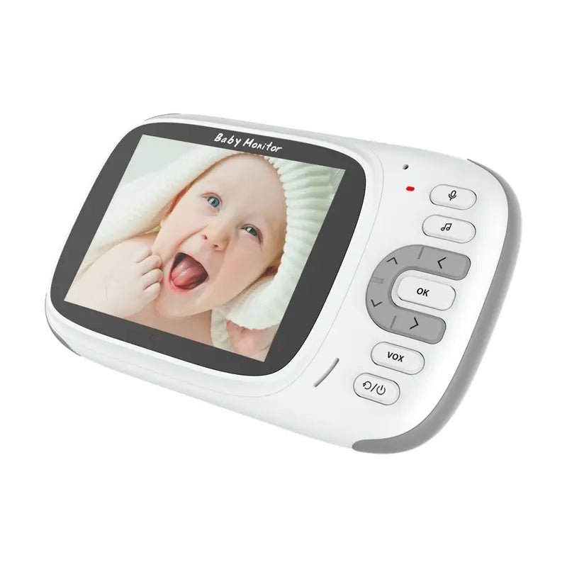 High-Resolution Baby Video Monitor – 3.2" LED, Clear Audio & Safe Connection