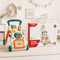 Huanger Large Sounds & Lights Baby Walker – Interactive Learning Push Walker