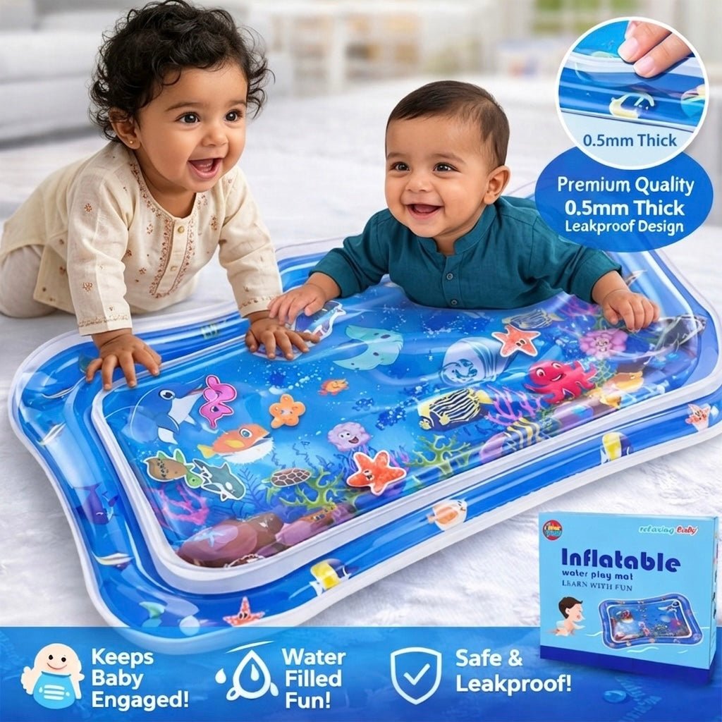 Inflatable Tummy Time Water Mat