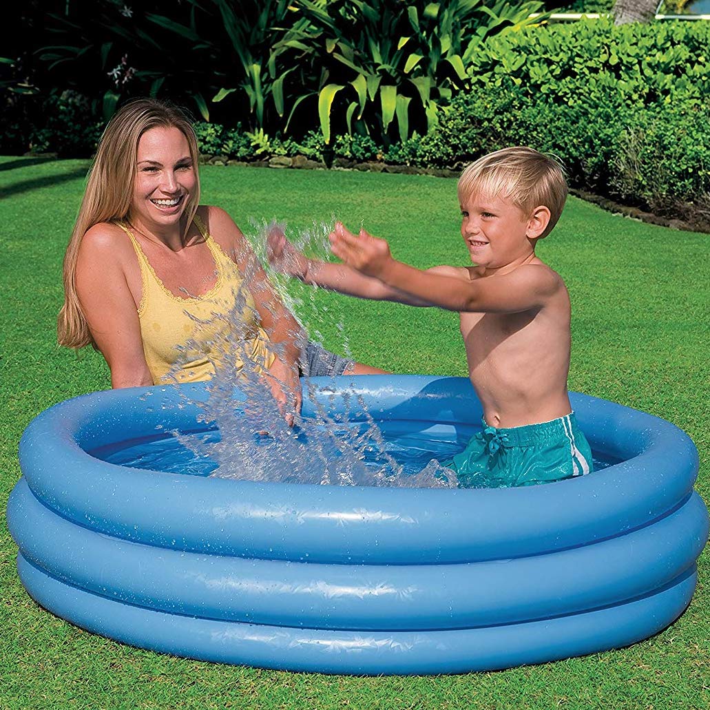 Intex Crystal Blue Pool | 3.5 Feet+ x 0.5 Feet+