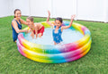 Intex Rainbow Ombre Inflatable Pool | 5.5 Feet x 1 Feet+