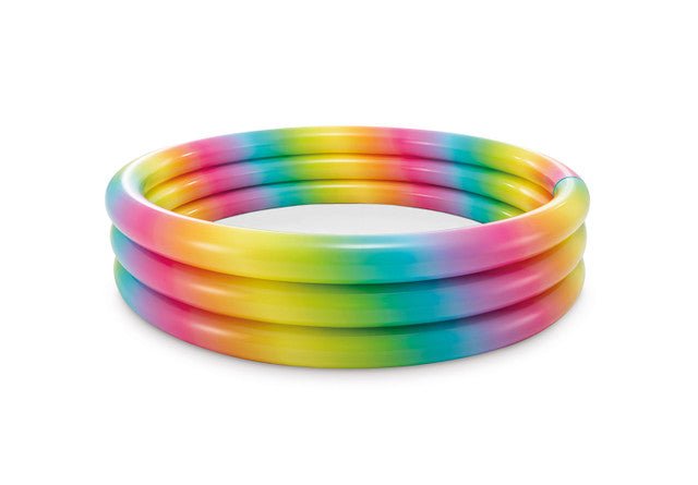 Intex Rainbow Ombre Inflatable Pool | 5.5 Feet x 1 Feet+