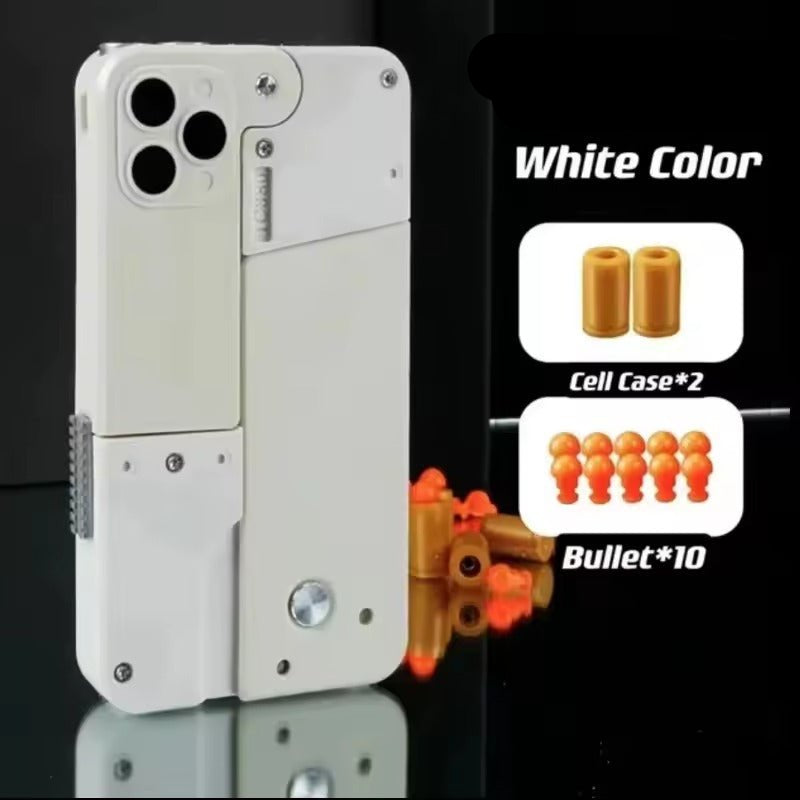 iPhone Style Shooting Gun with Shell Ejection and Foam Darts