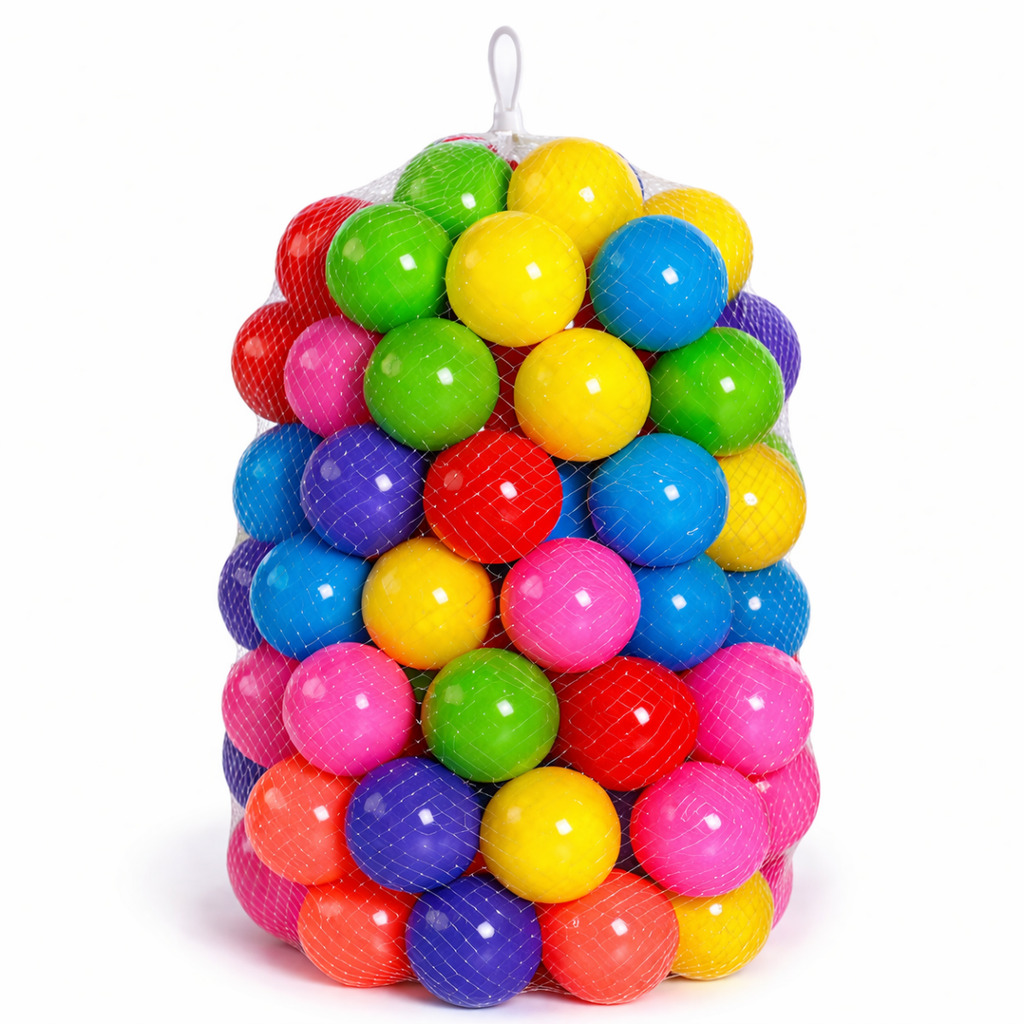 Jumbo 50 Pcs Color Ball Pack – Big Size, Bigger Fun!