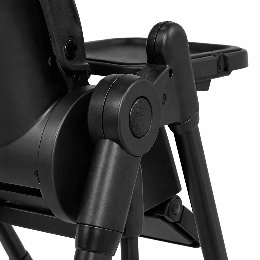 Kidilo Premium 2-in-1 Baby Feeding High Chair with Wheels & Safety Harness