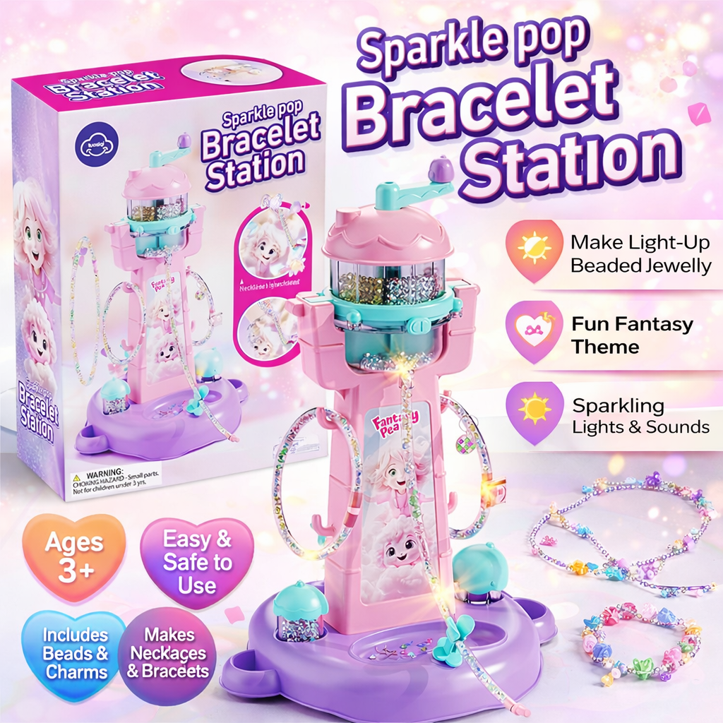 Kids Bracelet Maker Art Craft Set