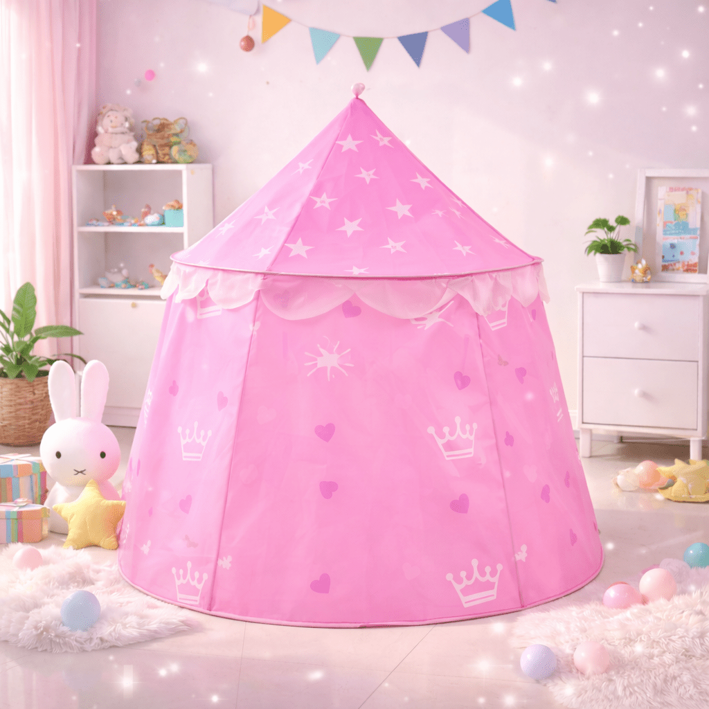 🏰 Kids Castle Foldable Indoor & Outdoor Imaginative Playhouse