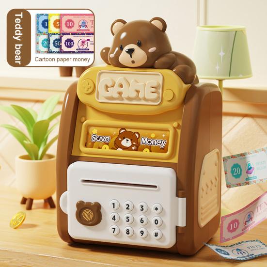 Kids Electronic Password Piggy Bank with Lock – Smart Money Saving Box for Children