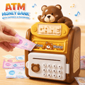 Kids Electronic Password Piggy Bank with Lock – Smart Money Saving Box for Children