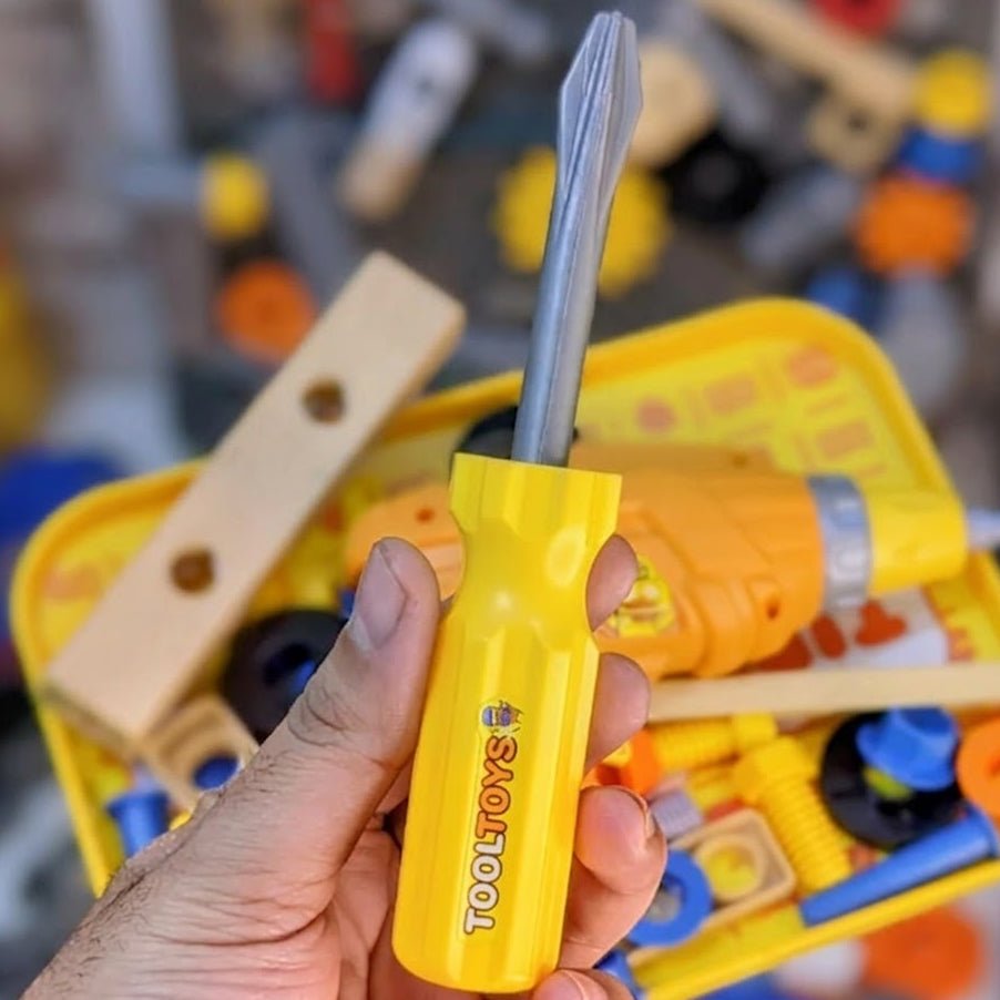 Kids Engineering Tool Set – DIY Construction Play Kit with Tools