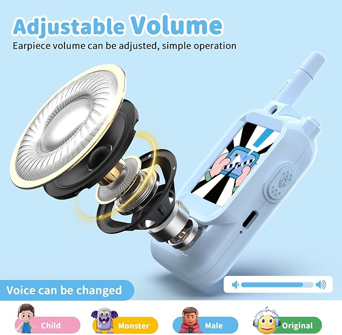 Kids Video Walkie Talkie Camera – HD Video Calling Communication Device