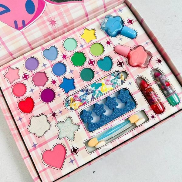 Kuromi Pretend Makeup Box – 25-Piece Cosmetic Play Set