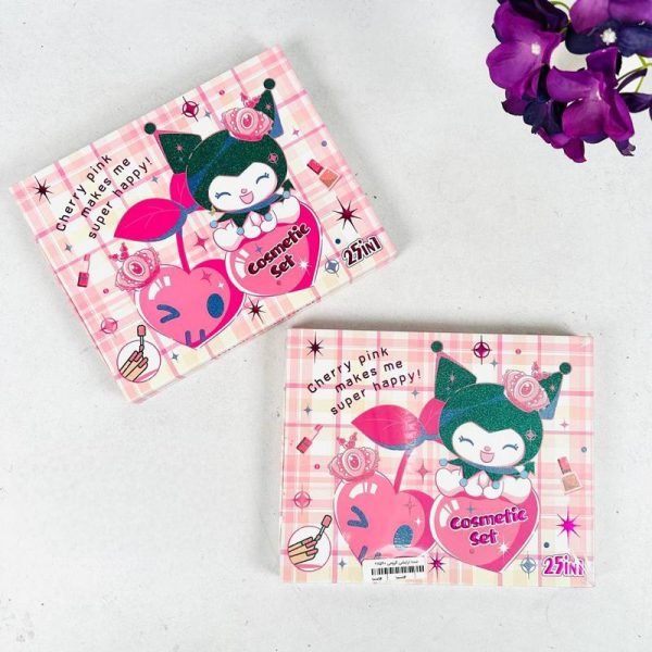 Kuromi Pretend Makeup Box – 25-Piece Cosmetic Play Set