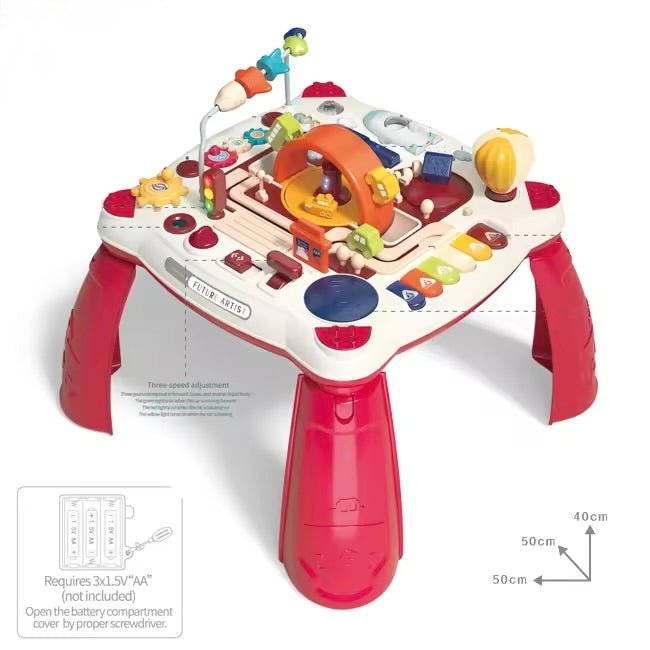 2 in 1 Light & Music Multifunctional Game Table – Interactive Activity Play Station