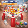 2 in 1 Light & Music Multifunctional Game Table – Interactive Activity Play Station