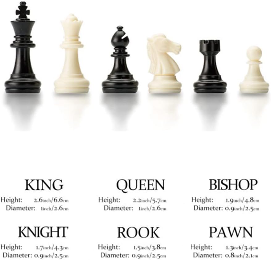 Magnetic Folding Chess Set for Kids & Travel – 25cm Portable Strategy Board Game
