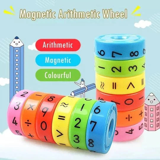 Magnetic Number Calculation Rings – Early Math Learning Set