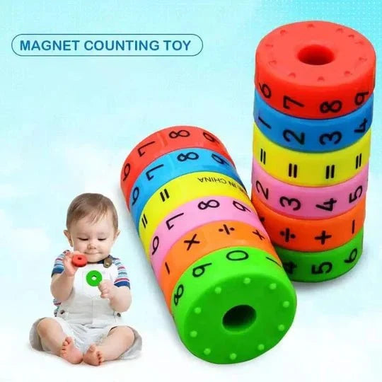 Magnetic Number Calculation Rings – Early Math Learning Set
